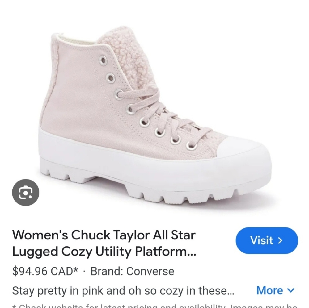 Converse - Women's Chuck Taylor All Star Lugged Cozy Utility Platform Sneakers
